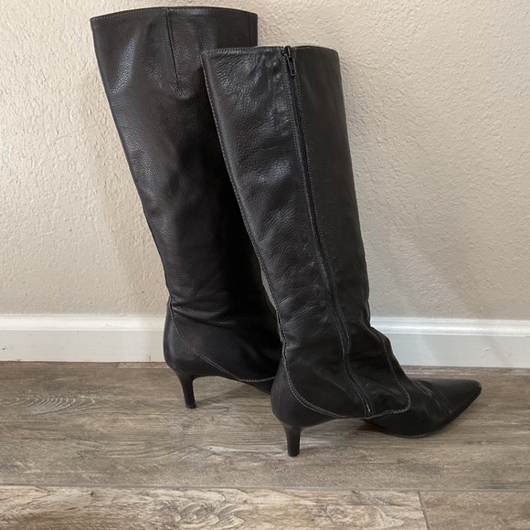 Jcrew Leather Pointed toe boots - Picture 2 of 5